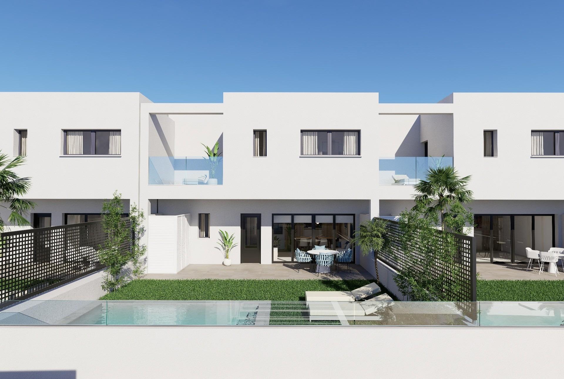 Appartementen en herenhuizen met uitzicht op zee in Mojácar Playa, op 600 meter van het strand — 12