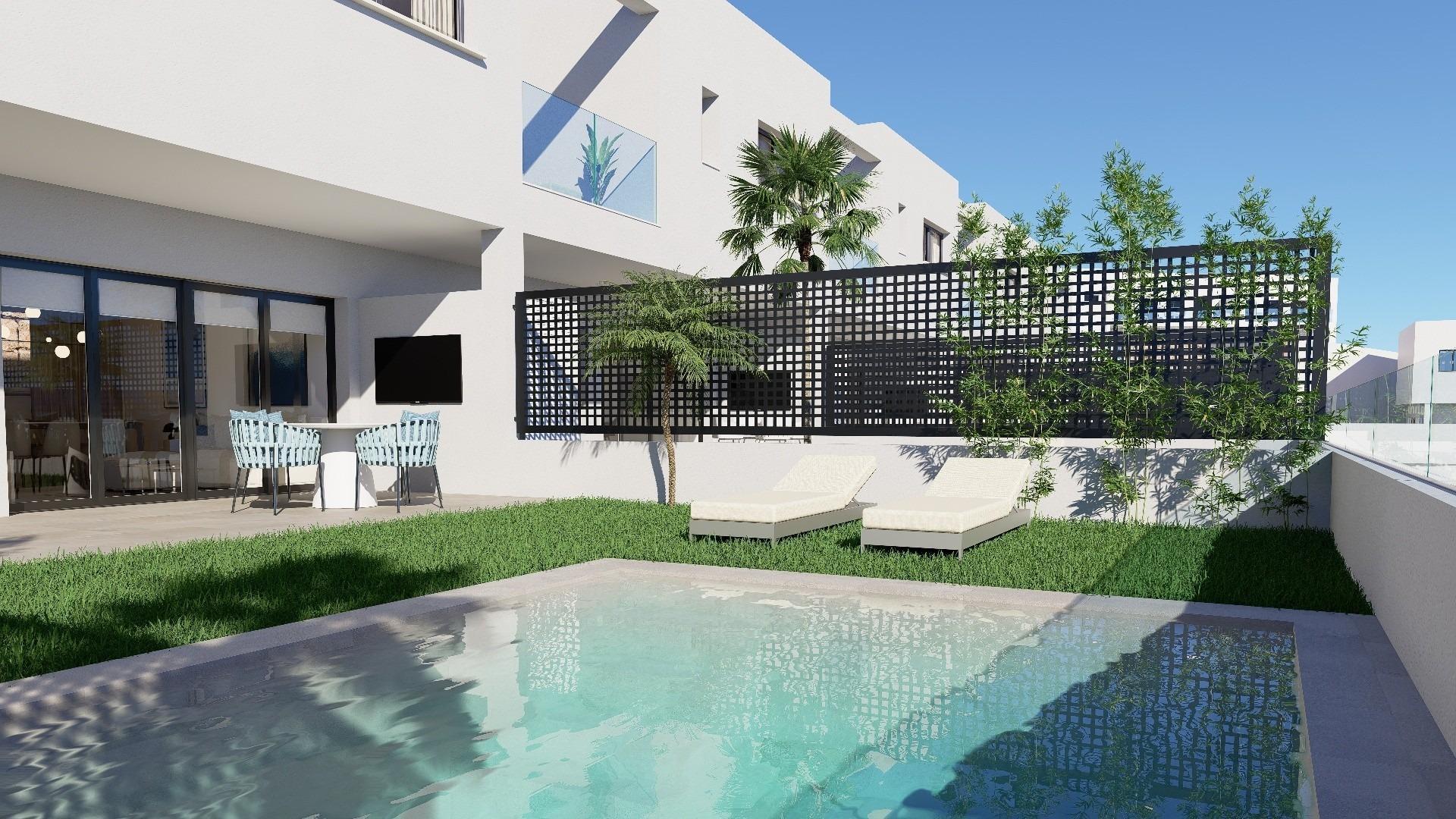 Appartementen en herenhuizen met uitzicht op zee in Mojácar Playa, op 600 meter van het strand — 14