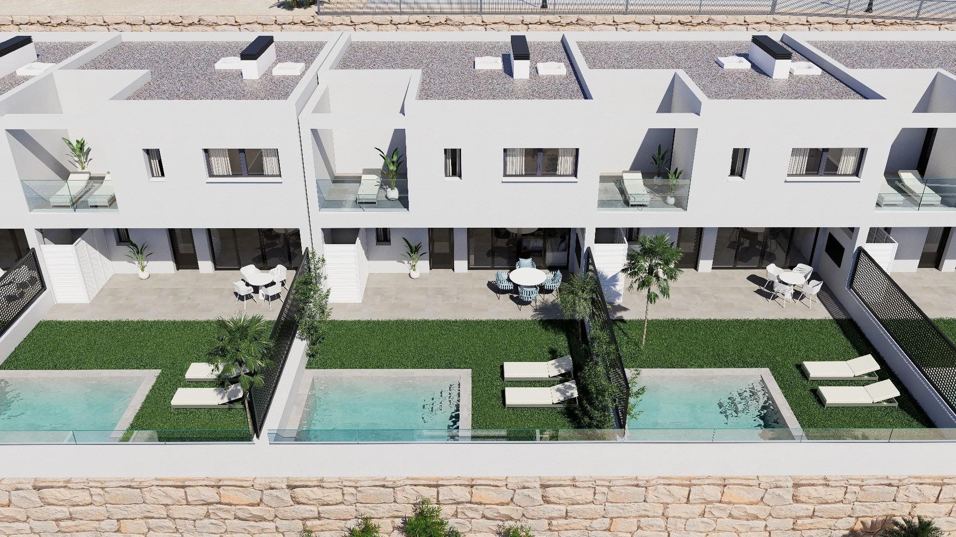 Appartementen en herenhuizen met uitzicht op zee in Mojácar Playa, op 600 meter van het strand — 6