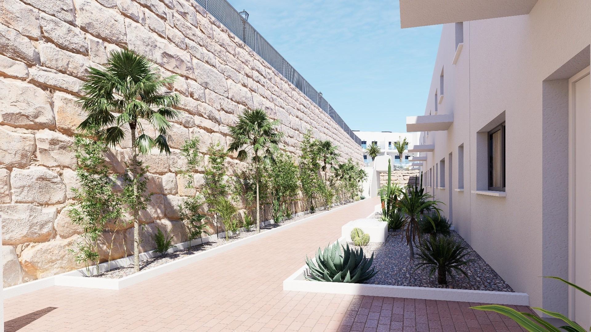 Appartementen en herenhuizen met uitzicht op zee in Mojácar Playa, op 600 meter van het strand — 7