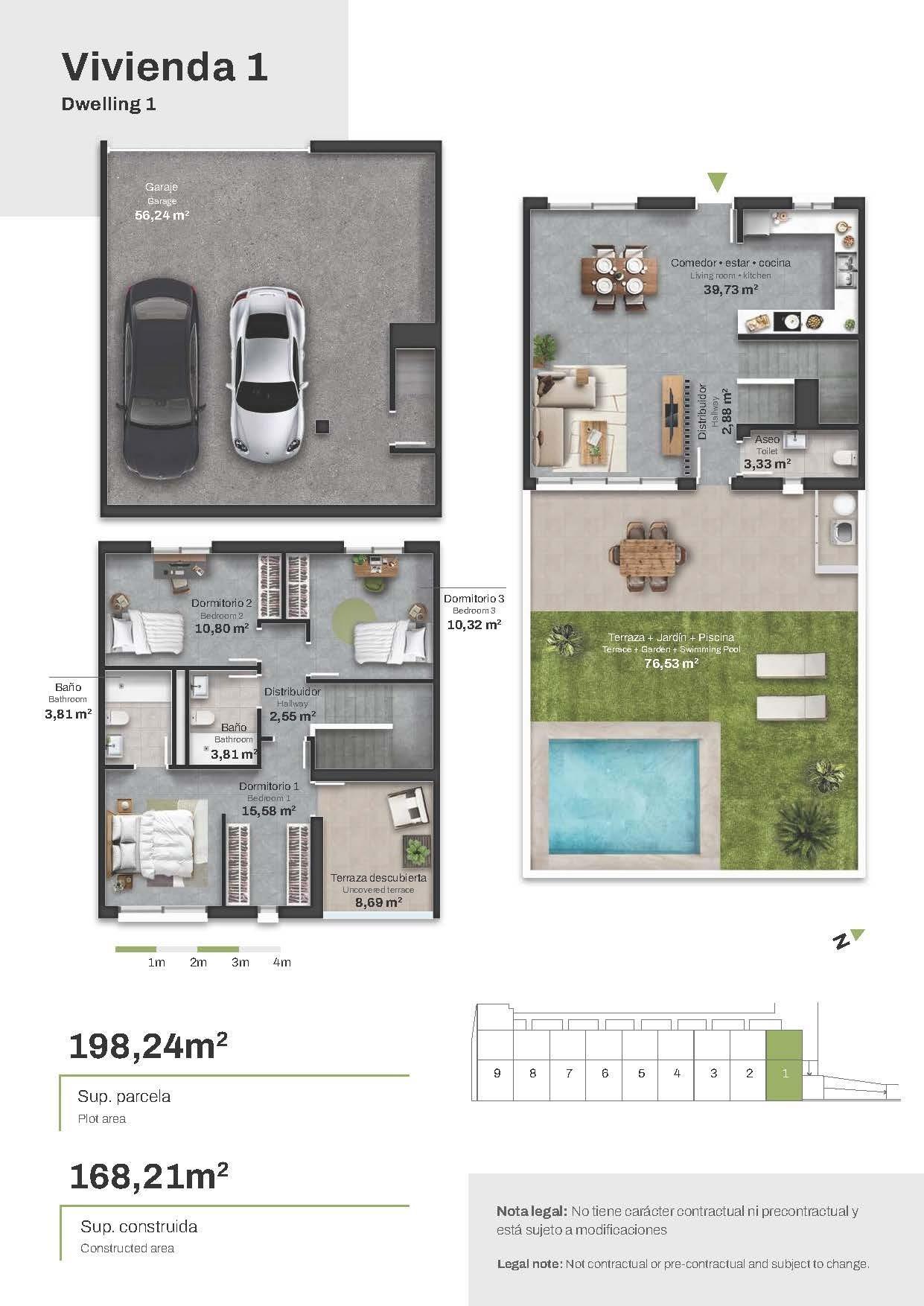 Appartementen en herenhuizen met uitzicht op zee in Mojácar Playa, op 600 meter van het strand — 8