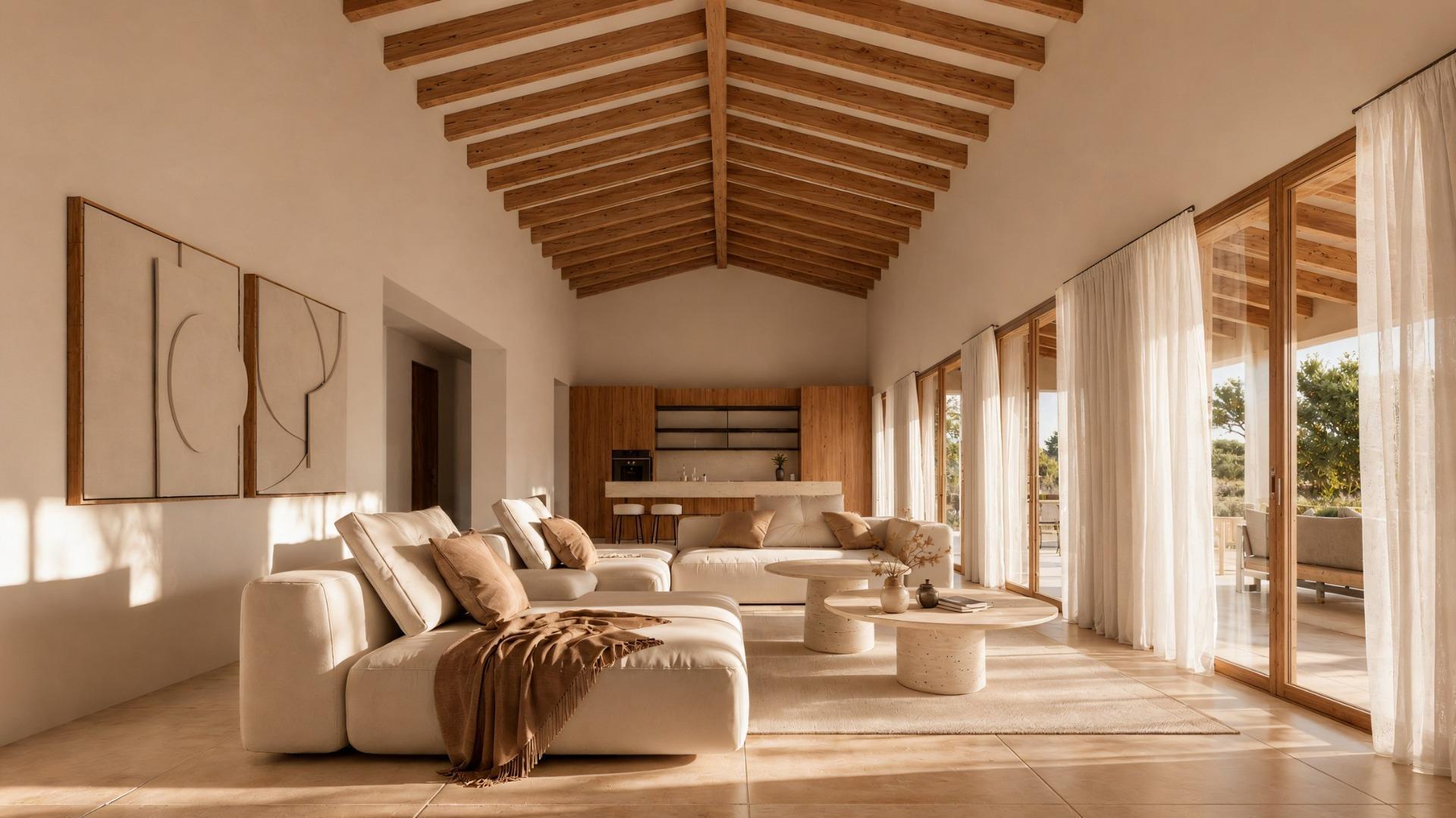 Villa mediterránea de nueva construcción en una amplia parcela en Benissa — 5
