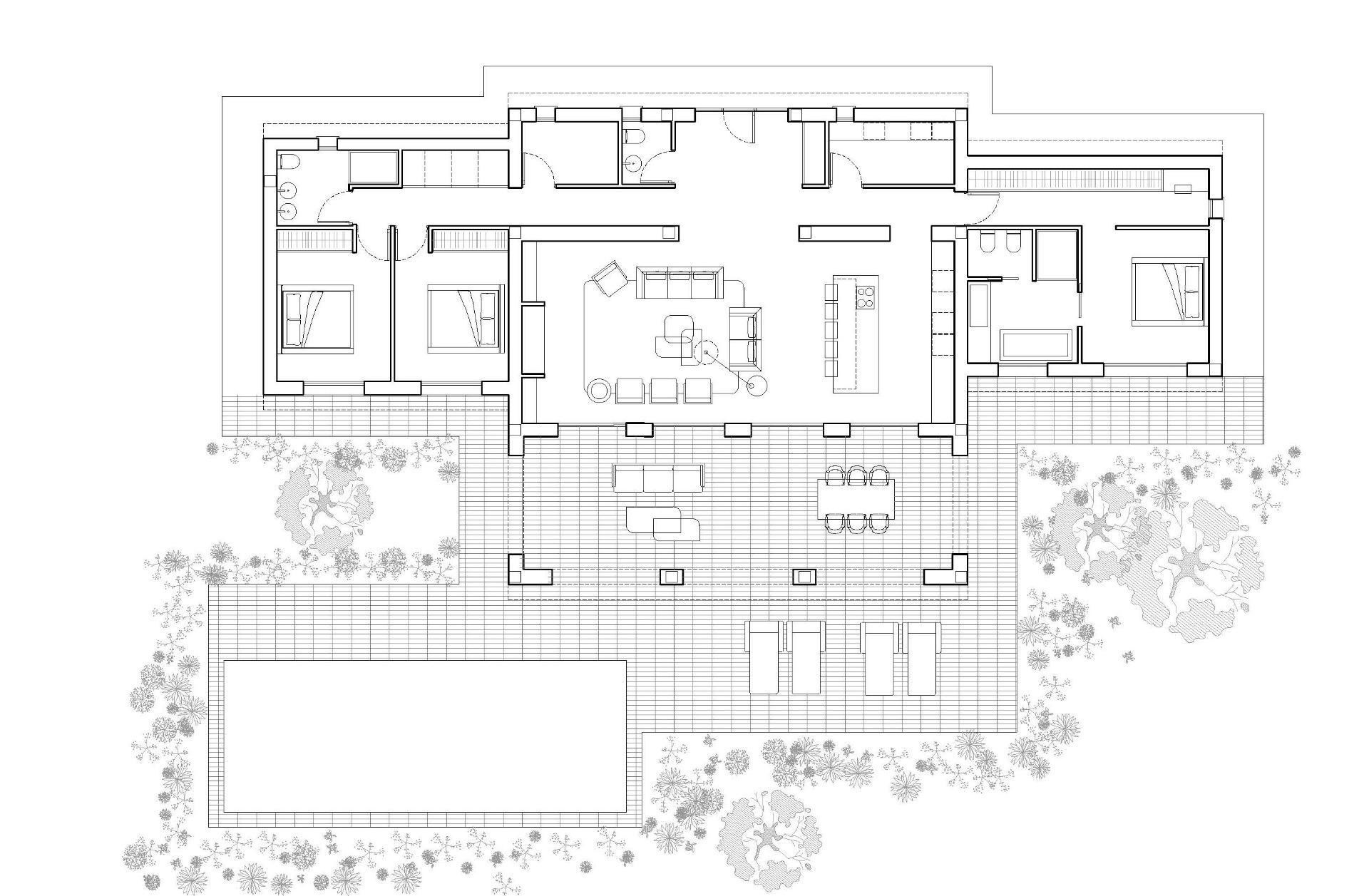 Villa mediterránea de nueva construcción en una amplia parcela en Benissa — 9