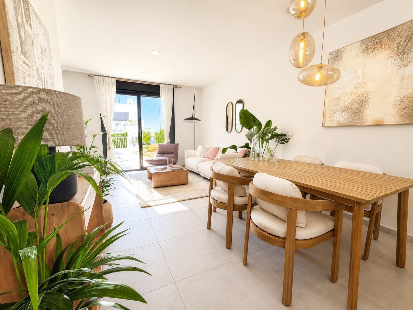 Nieuwbouwwoningen: instapklare rijhuizen en halfvrijstaande villa’s in het Altaona Golf Resort, Murcia — 10