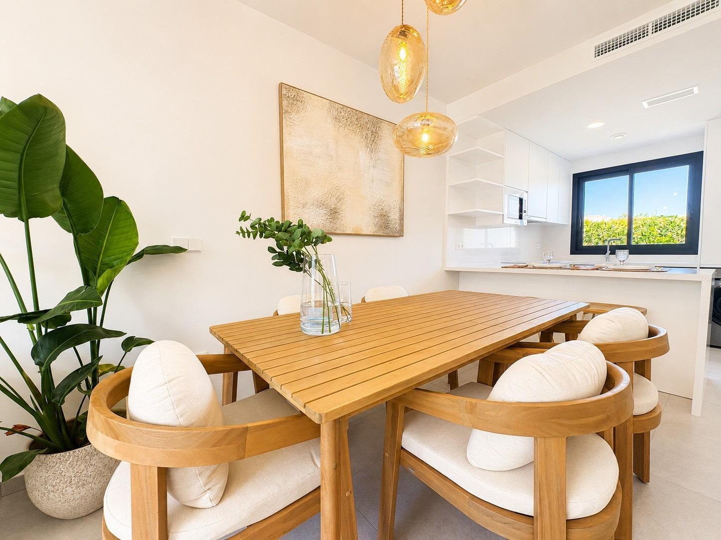 Nieuwbouwwoningen: instapklare rijhuizen en halfvrijstaande villa’s in het Altaona Golf Resort, Murcia — 15