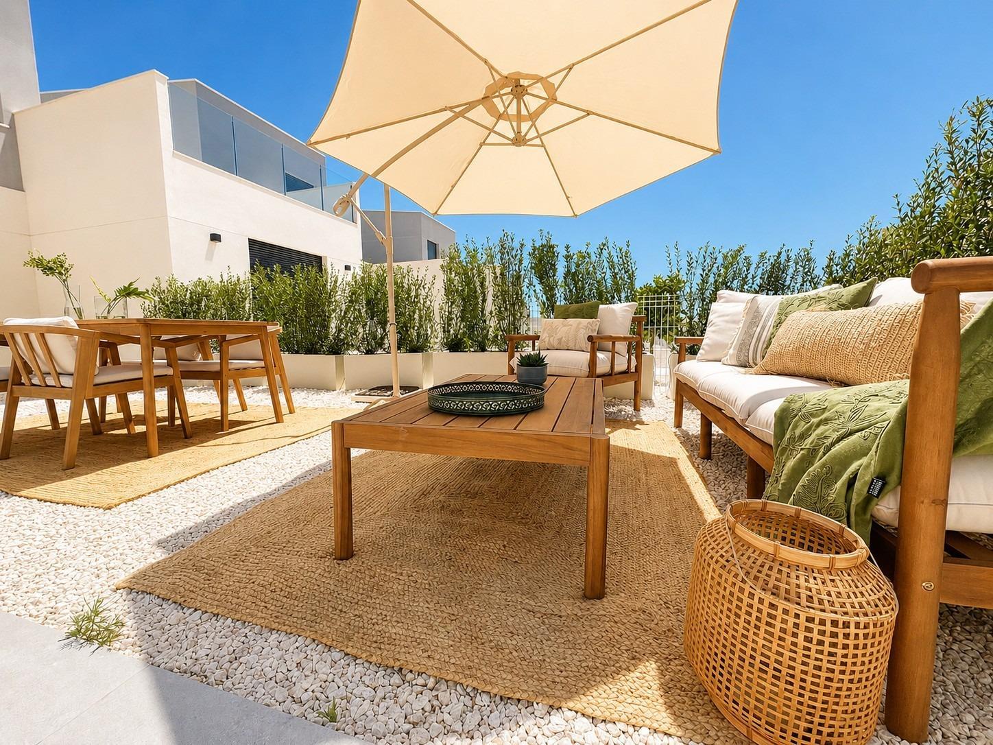 Nieuwbouwwoningen: instapklare rijhuizen en halfvrijstaande villa’s in het Altaona Golf Resort, Murcia — 8