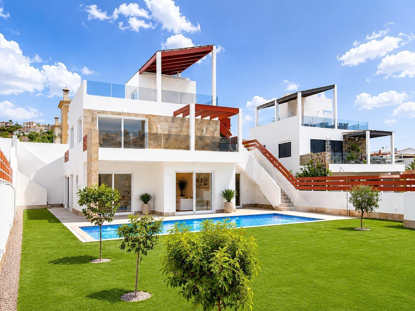 Luxuriöse Golfvillen in erster Reihe in Ciudad Quesada, Costa Blanca — 2