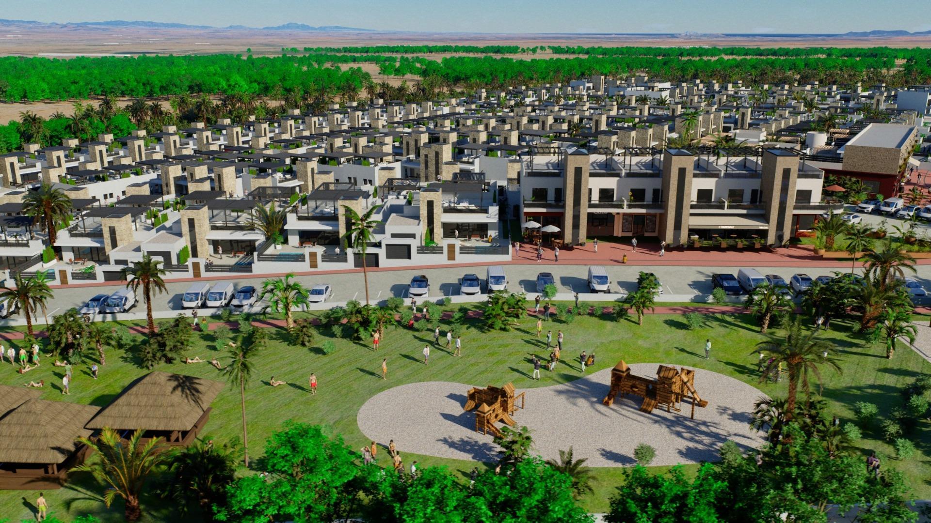 New-build residential development comprising flats, bungalows and villas in Fuente Álamo, Murcia — 14