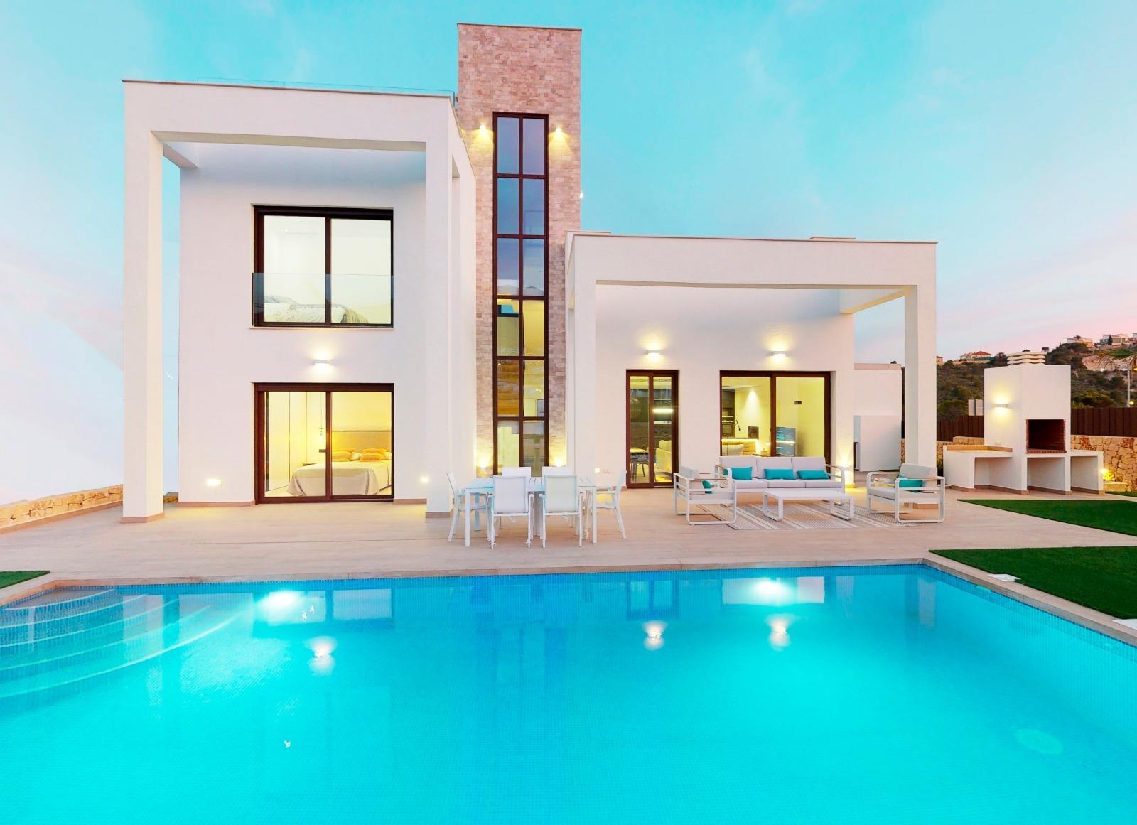 VILLAS WITH SEA VIEWS IN FINESTRAT !!!