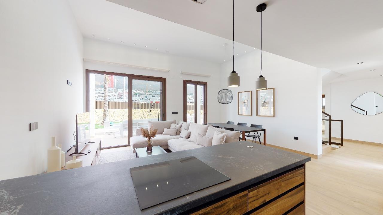VILLA'S MET UITZICHT OP ZEE IN FINESTRAT !!! — 11