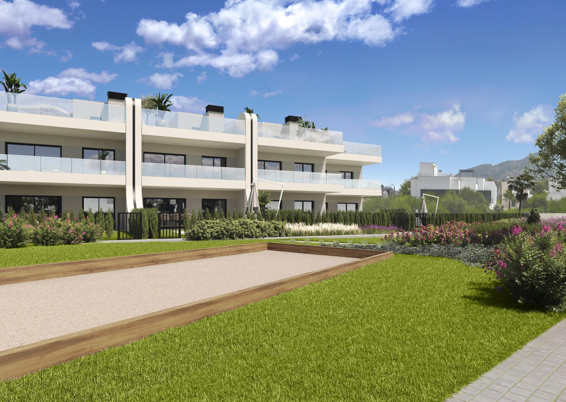 Osiedle mieszkaniowe składające się z bungalowów, domów szeregowych i willi w La Manga Club — 3
