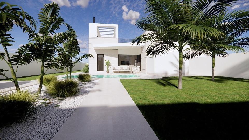 Nowe wille z prywatnym basenem i solarium w San Luis, Torrevieja — 4