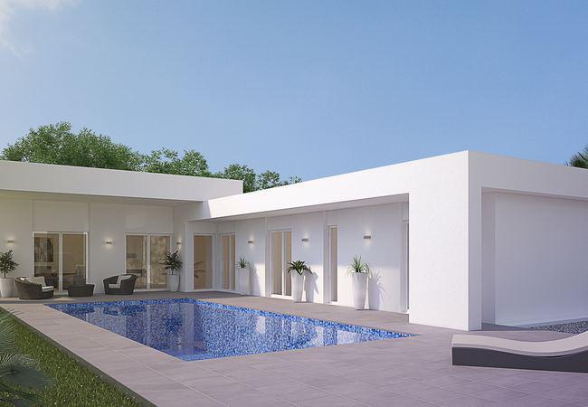 MEDITERRANEAN VILLA IN TYPICAL SPANISH VILLAGE